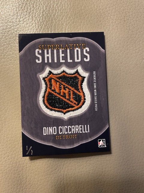 2015 In The Game Superlative Shields Dino Ciccarelli Game Used Patch 1/1