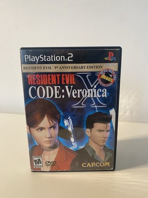 Resident Evil Code: Veronica X (Sony PlayStation 2 PS2) Black Label