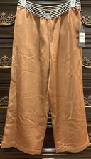 Tommy Hilfiger Cropped Wide Leg Pant 4 Saharan Safari Elastic Waist  NWT Holiday