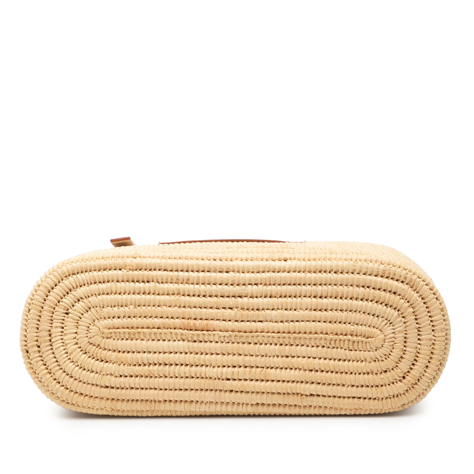 Authenticated LOEWE Small Raffia Square Basket Ba… - image 3