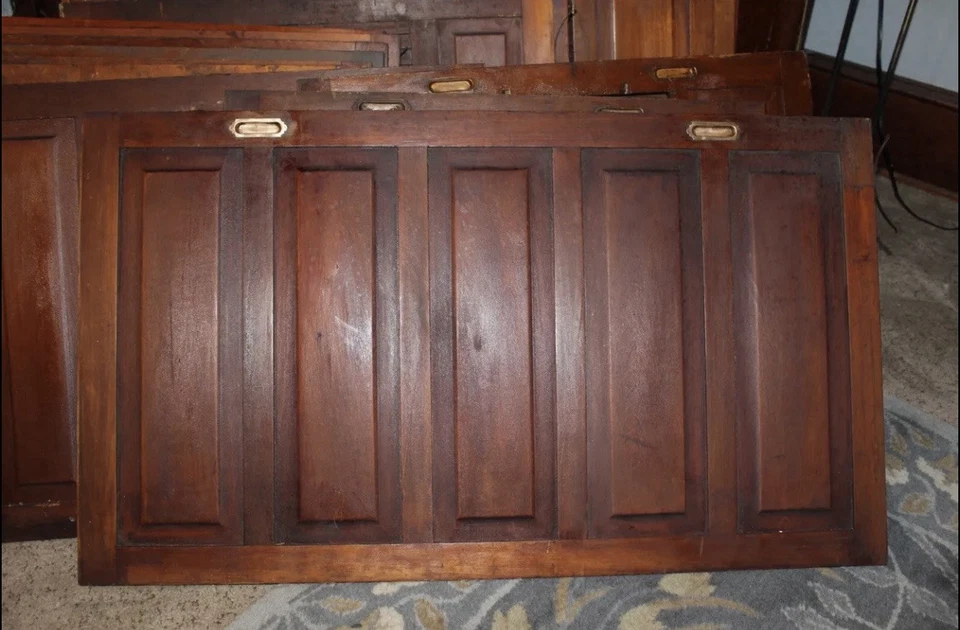 Beautiful Antique Interior Shutters. From Victorian Home Circa 1890s. 15 Avail. - Image 2 of 4
