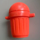 🛒 🚁🐢 Vintage 1990 TMNT Turtle Copter Trash Can & Lid – Rare Set! 🐢🚁