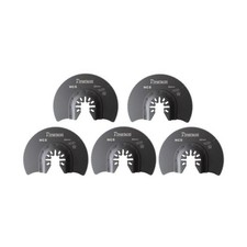 5 x Spartacus 88mm Oscillating Multi Tool Multitool Plunge Cutting Wood Blades