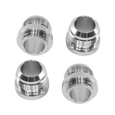 16AN Male Weld On Fitting Bung   6061-T6 Aluminum, Built-In 1-1/8" Locating