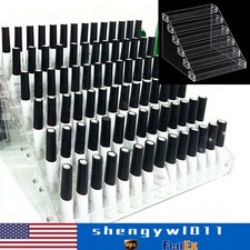 Clear Acrylic 6-Tier Display Shelf for Cosmetics and Small Items