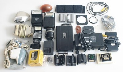 MISCELLANEOUS PHOTOGRAPHIC EQUIPMENT MIXED LOT AS IS