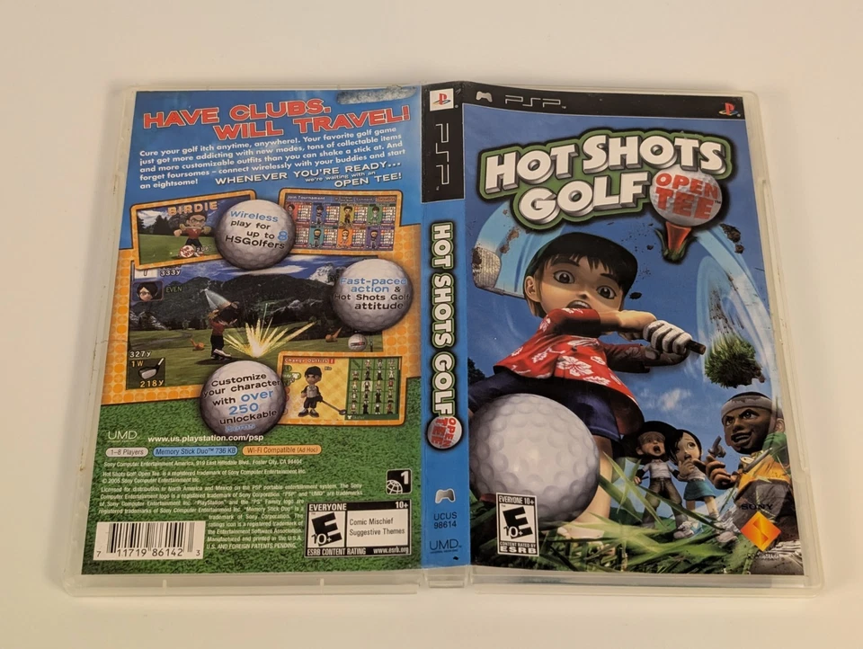 Hot Shots Golf: Open Tee (Sony PSP, 2005) ➡️CIB Complete - Tested  & Working 🎮 - Image 4 of 4