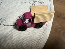 1993 Thomas Friends Wooden Train Railway Crosby Station Purple Cargo Truck