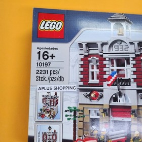 Lego 10197 Fire Brigade 2231pcs Expedited Shipping - Sealed