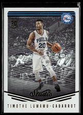 2016-17 Panini Studio #87 Timothe Luwawu-Cabarrot