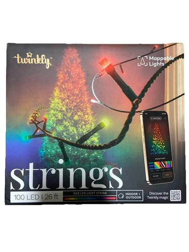 Twinkly String 100 RGB App-Controlled Smart LED Lights Gen II Multicolor Openbox