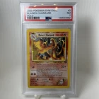Blaine's Charizard (SWIRL) 2/132 Gym Challenge Holo PSA 7
