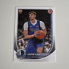 Topps Bowman University Cooper Flagg RC Rookie #1 Dallas Mavericks 2024-25