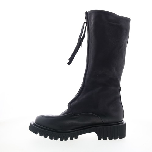 A.S. 98 Tayton Womens Black Leather Zipper Knee High Boots 37 - Picture 5 of 8