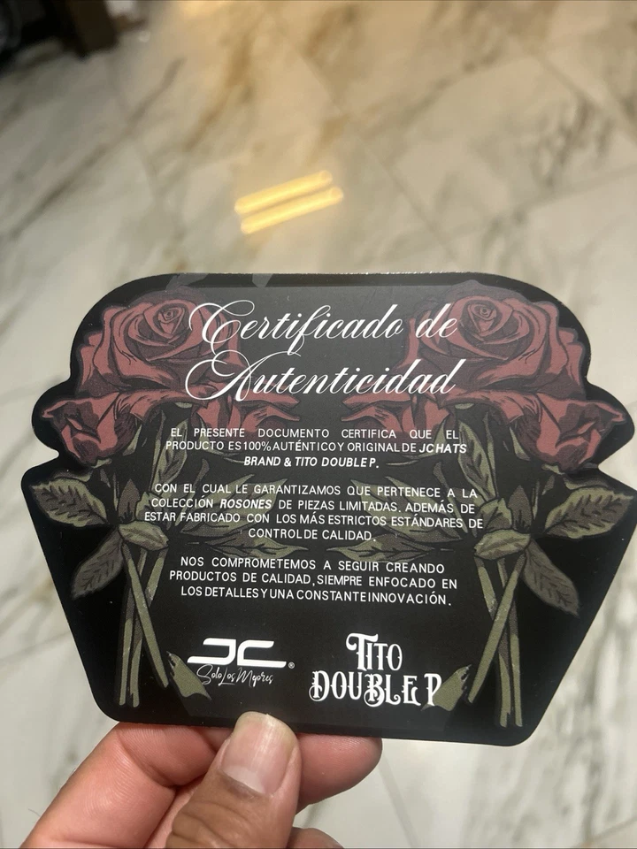 JC HATS X TITO DOUBLE P ROSONES  - Image 3 of 4