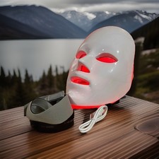 MASK7 LED Red Light Therapy Mask, 7 Color Led Face Mask RED Light Therapy,