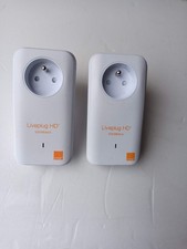 Paire CPL Orange Liveplug HD+ 500 Mbits/s