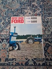 Mint New Size Ford Plow 4000 5000 Tractor Sales Brochure New Condition Maine Mint New Size Ford Plow 4000 5000 Tractor Sales Brochure New Condition Maine
