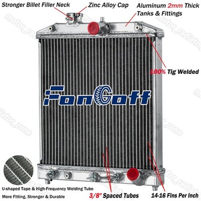 3 ROW Radiator For Honda 1992-2000 Civic D15 D16 EG EK Acura Integra GS LS AT