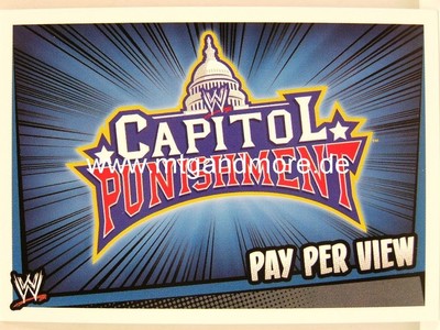 Slam Attax Rumble - Capitol Punishment - Pay per View