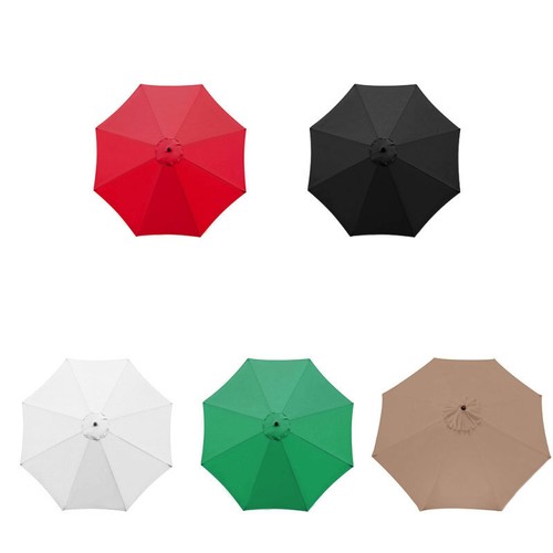 Garden Umbrella Top Waterproof Patio Replacement Top Outdoor Sunshade Cover 3M - Picture 6 of 17