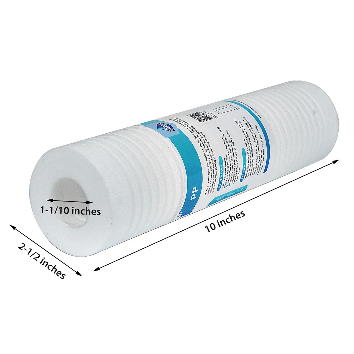 Cartuccia Filtro Acqua Per Sedimenti Avvolti Da 50 Micron - Uso - Foto 9