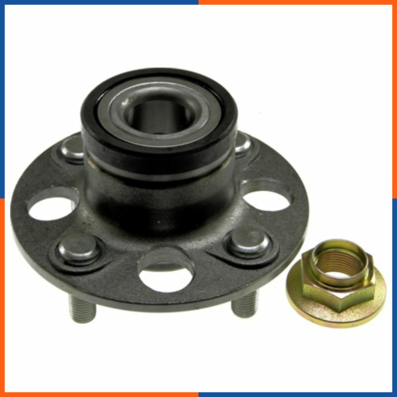 Moyeu de roue arrière pour Honda Civic et Jazz, compatible pièces FAG 713617850 et SNR R174.52