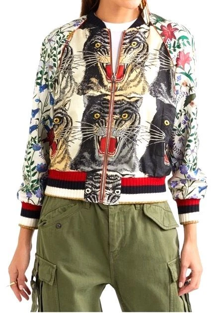 Gucci clearance stamp jacket
