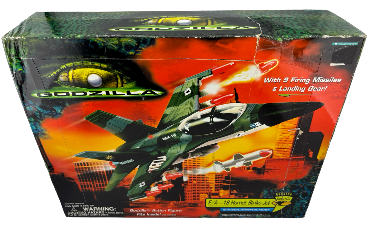 ゴジラ1998 F/A-18ホーネットストライクジェット フィギュア　戦闘機 ゴジラ1998 F/A-18ホーネットストライクジェット フィギュア 戦闘機