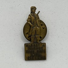 Massachusetts State Elks Lodge BPOE Benevolent Protective Order Enamel Hat Pin