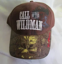 Call of the Wildman Turtle man Ernie silhouette TV Show original New camo hat