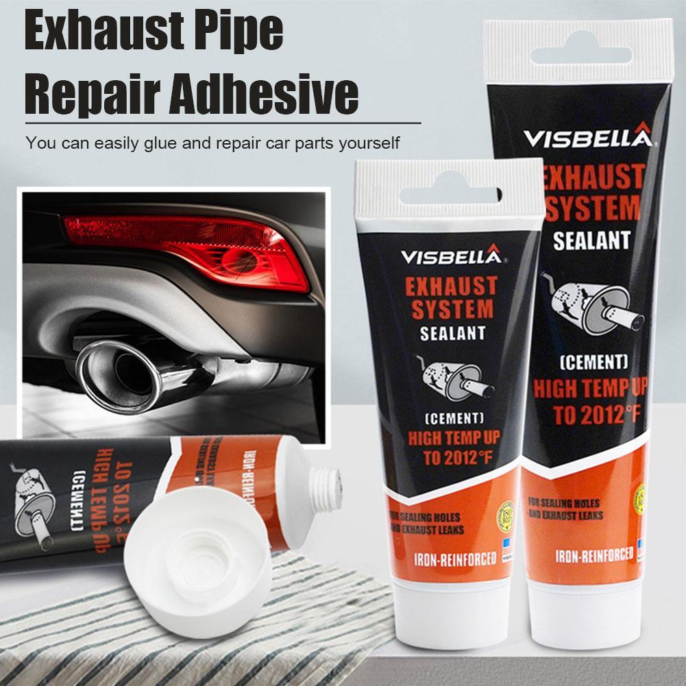 Car Exhaust Pipe Repair Glue Cement Filler High Temperature Silicone