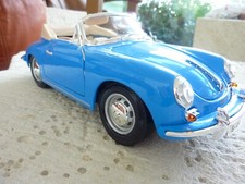 Bburago Special Edition 1000 Miglia Porsche 356 B Cabriolet 1961 Blue- Rare 1:18