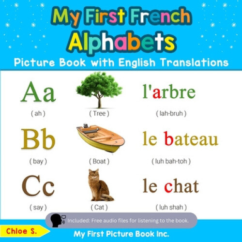Thumbnail - My First French Alphabets Picture Book With English Translations: