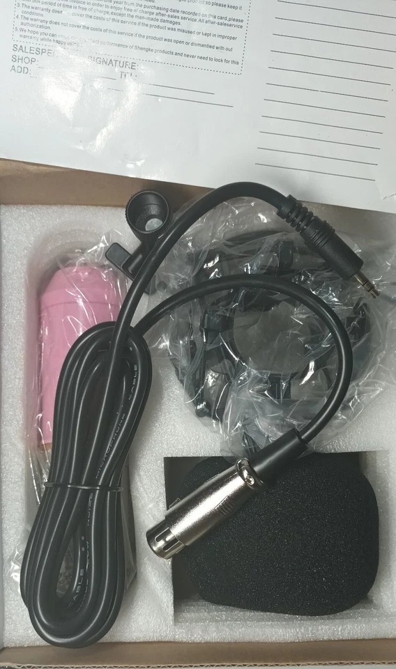 Excelvan BM-800 Condenser Studio Microphone Recording Mic With Shock Mount - Image 4 of 4