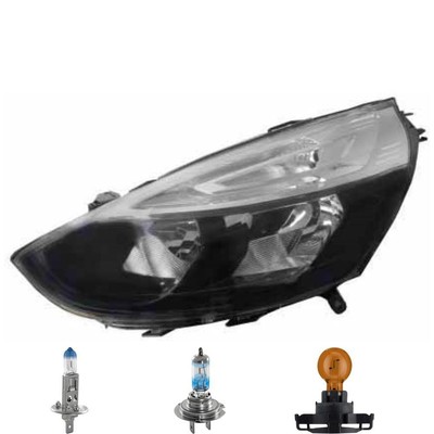 Scheinwerfer links inkl. OSRAM Lampen H1 H7 mit LWR Motor für Renault Clio IV