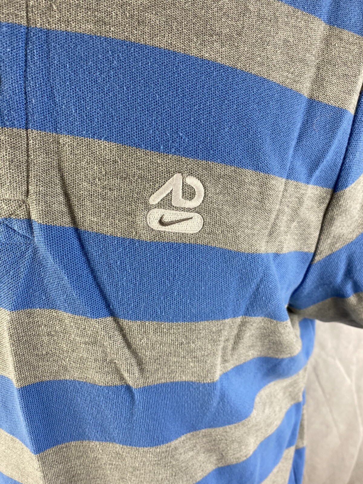 Nike The Athletic Dept. AD Golf Polo Shirt XL Grey B… Gem