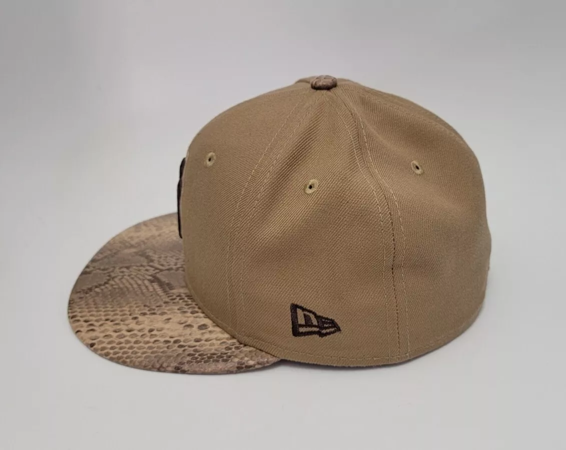 Snakeskin fitted sale hats
