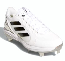 NEW Adidas PureHustle 2 Elite Softball Metal Cleats FY4393 Shoes White Womens 10