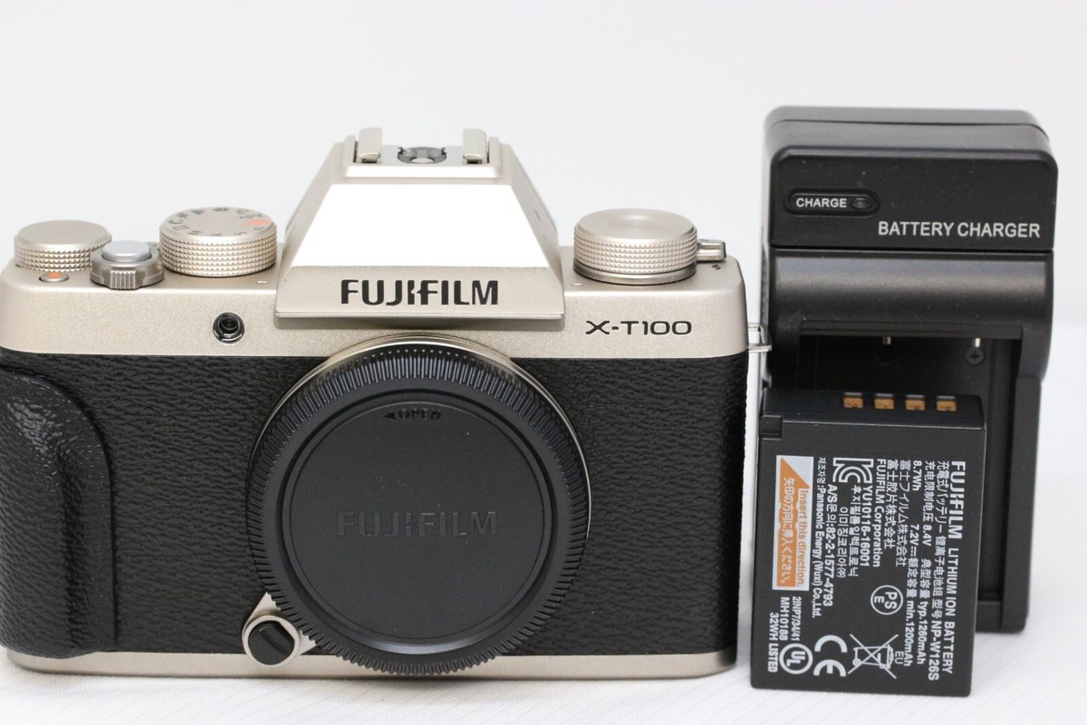 Champagne Gold Xt100 Video Fujifilm X-T100 Mirrorless Digital