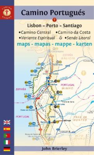 John Brierley Camino Portugués Maps (Tascabile)
