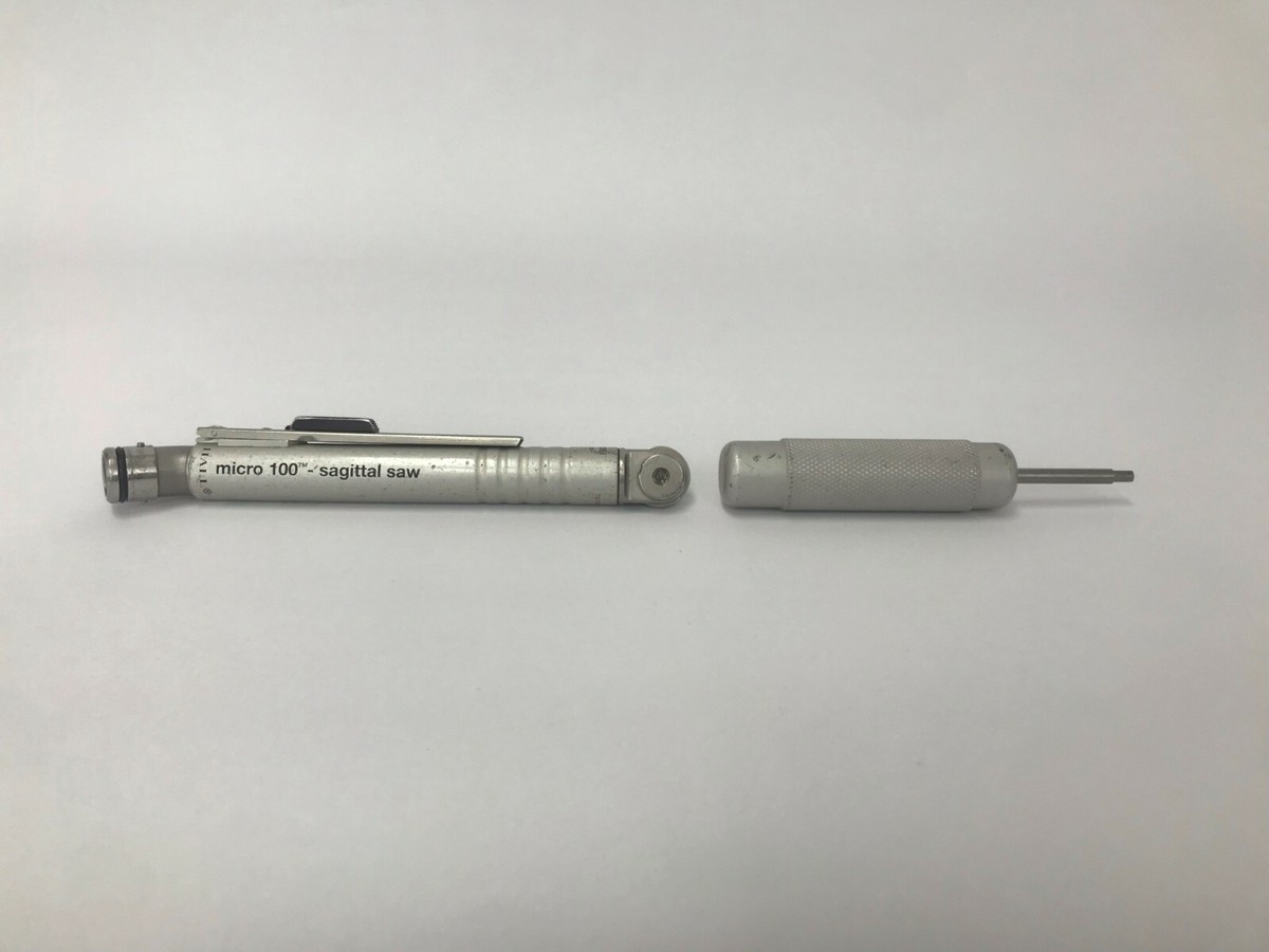 Zimmer Hall Surgical Micro 100 5053-11 Sagittal Saw and Hex Wrench
