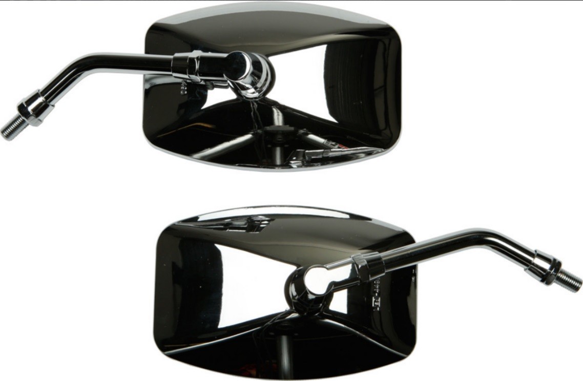 For Yamaha V Star 1100 650 XVS650 250 Chrome Motorcycle Rearview Side For Yamaha V Star 1100 650 XVS650 250 Chrome Motorcycle Rearview Side