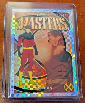 Vulcan 2025 Topps Finest X-Men  97 X-Fractor /97 Masters