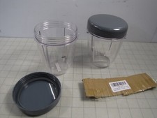 2-pack Blender Chopper Juicer etc Cup with Lid NEW