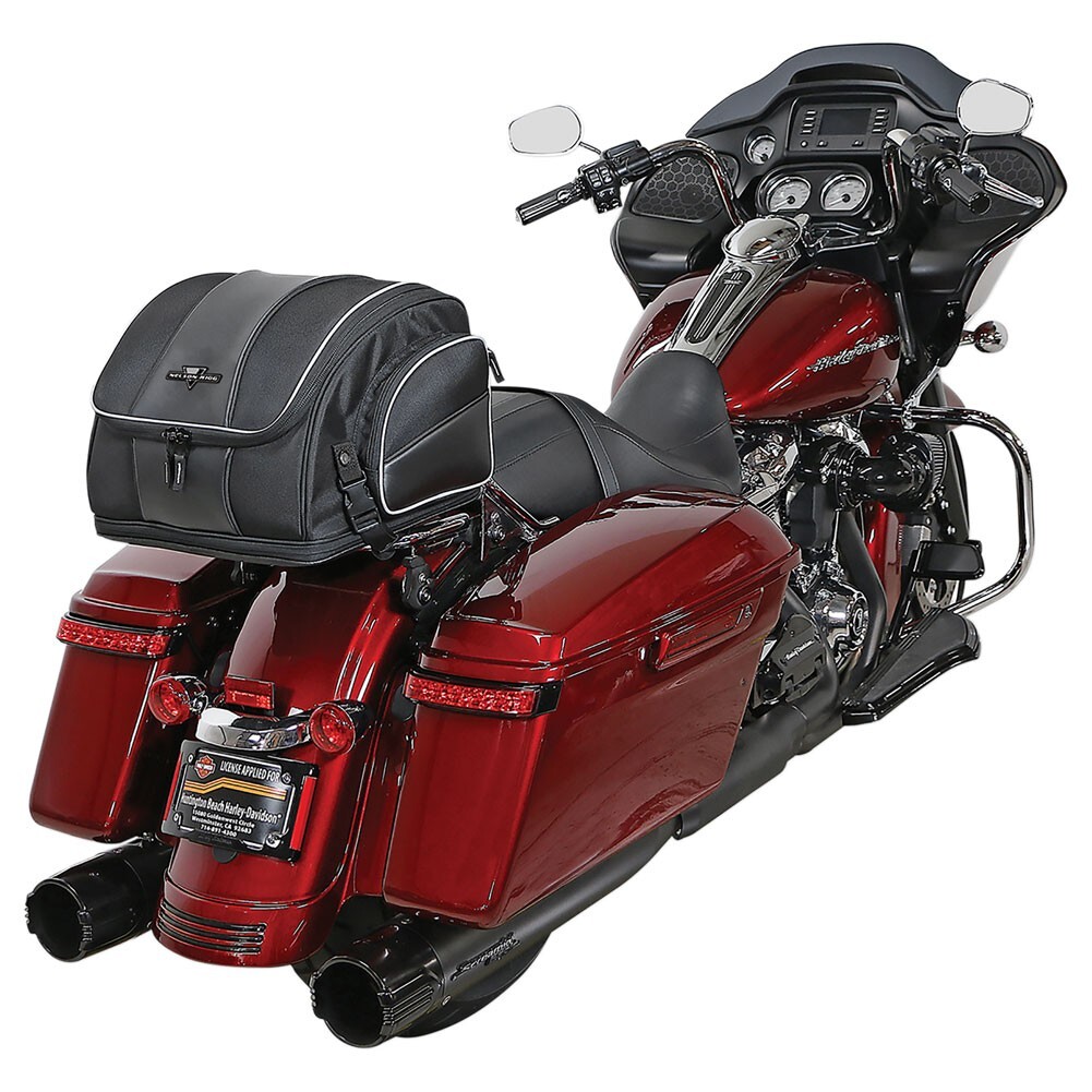 Nelson Rigg Route 1 Weekender Rack Bag  Black NR-215