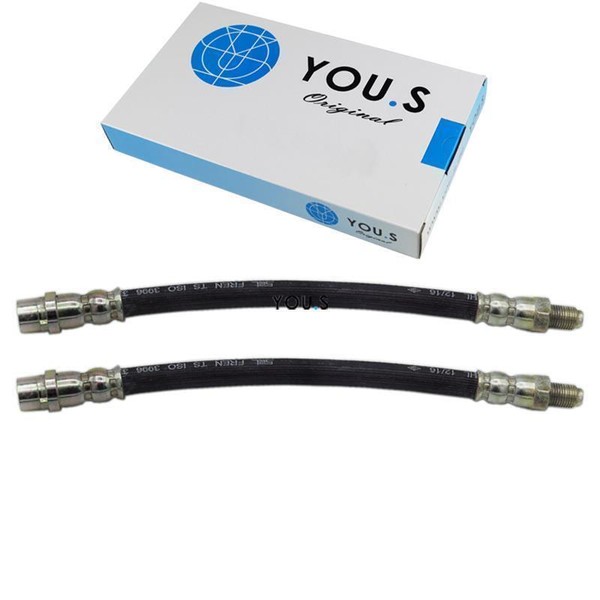 2 X You.S BremsschläUche Bremsleitung Hinten Links & Rechts FüR Audi 8D0611775B-image
