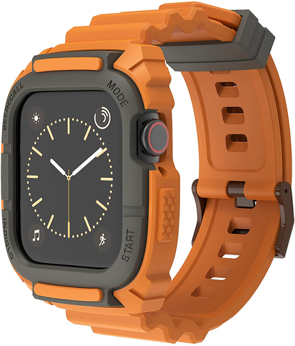 Apple Watch Rugged Case Band iWatch Protective Bumper 44mm 42mm Series 6 SE  5 43 | eBay