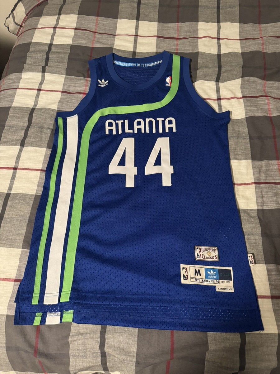 Adidas Atlanta Hawks Pistol Pete Maravich 1971-1972 Basketball