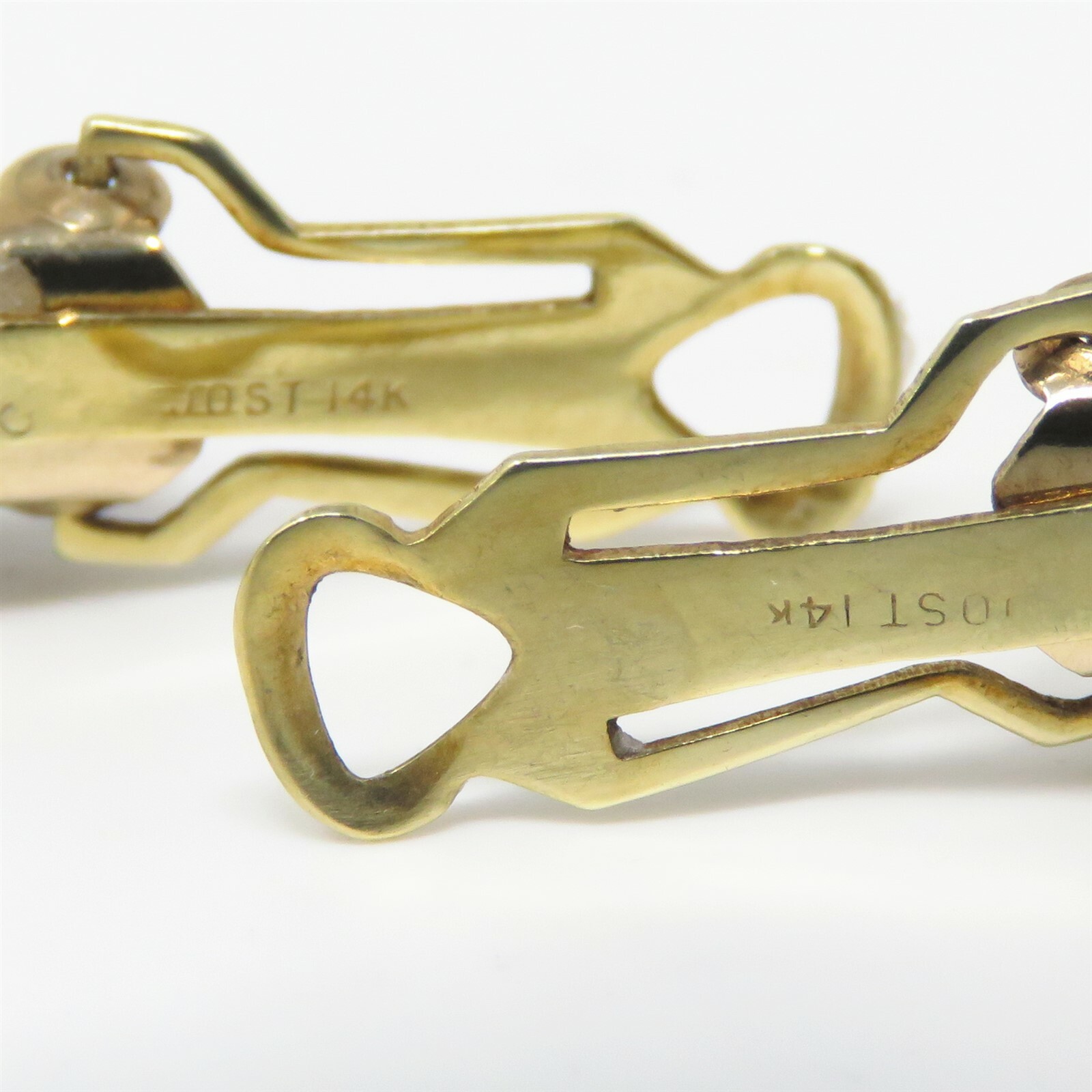 NYJEWEL Jost 14k Yellow Gold Clip On Earrings - image 4